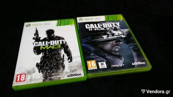  Call of duty Mw 3 & Ghost Xbox 360