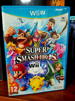 Super Smash Bros Wii U game like new, Greek edition