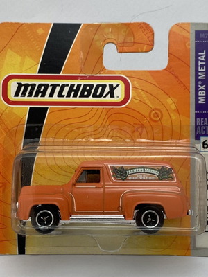 Ford F-100 Panel Delivery Van Matchbox 1:64 new, orange