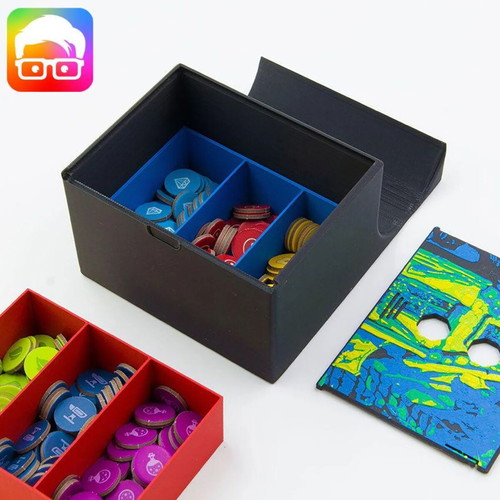 Flamecraft Board Game Organizer new, 3D printed insert