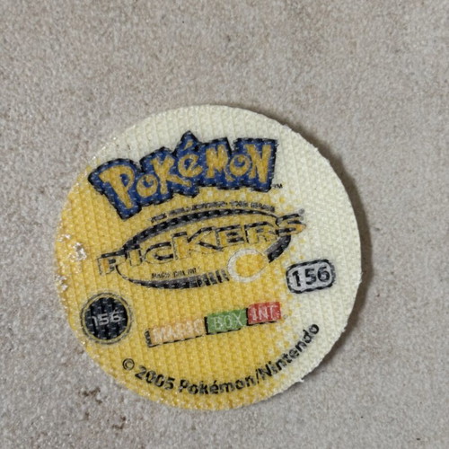 Pikachu 156 Official Nintendo Pokemon Picker 2005 used