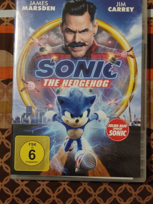 Sonic the Hedgehog DVD σαν καινούργιο με ελληνικούς υπότιτλους