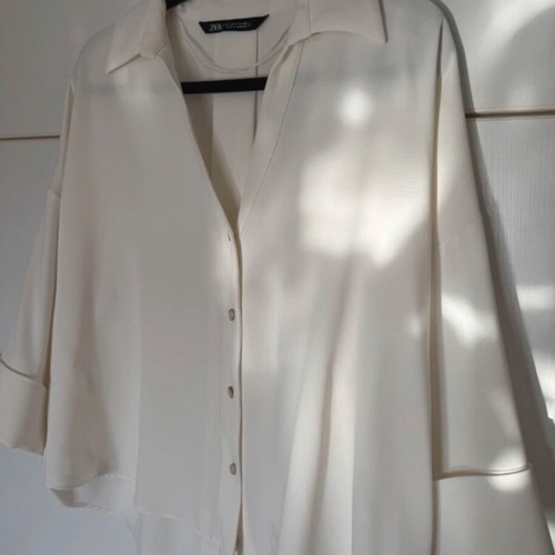 Zara shirt new, white, size Small