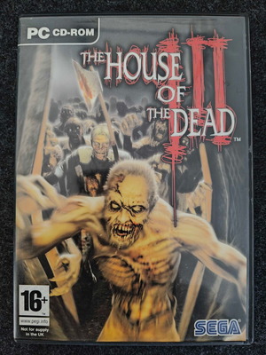 The House of the Dead III PC game like new, arcade horror shooter