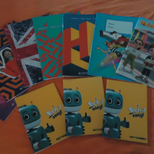 Student notebooks pack of 10 new