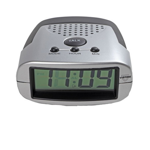 Talking digital alarm clock tabletop new