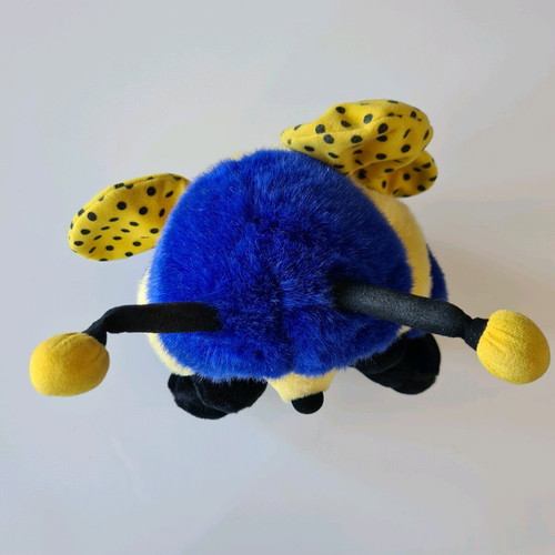 Stuffed bee used, children's toy by Pantazopoulos