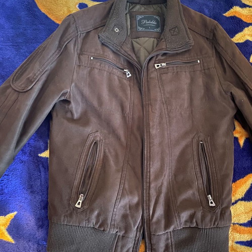 Brown jacket used, size L
