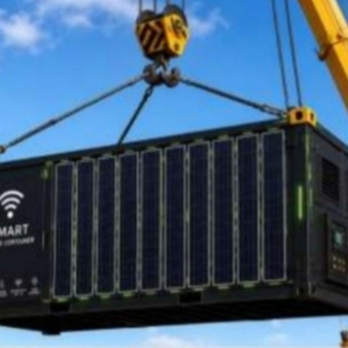 Smarton Solar Containers i boxes autonomous solar container model DVFA 5 20 ft