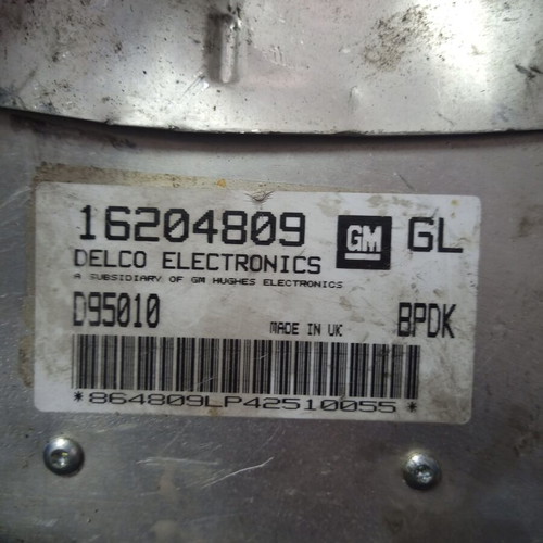 Engine computer for Opel COMBO 16204809 GL used
