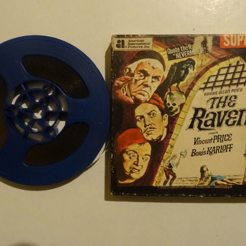 The Raven horror movie Super 8mm color used with sound