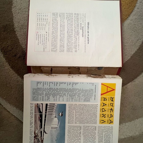 Domi Encyclopedia used, set of 18 volumes plus Art Gallery