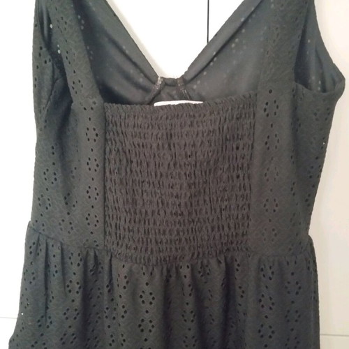 Black short dress Terranova new, size S with lining
