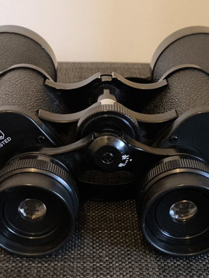 Mark Scheffel 20x50 Vintage Binoculars used with original case and manual
