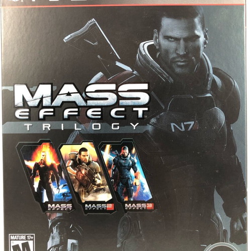 Mass Effect Trilogy PlayStation 3 used