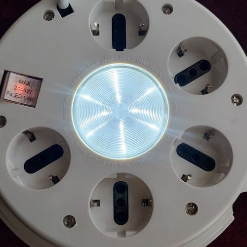 MultiPot table lamp by Rotaliana like new, multifunctional LED light