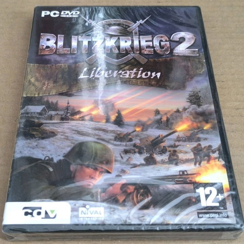 Blitzkrieg 2 Liberation CDV PC DVD-ROM sealed