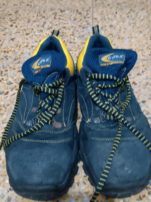 Cofra safety shoes like new, size 42, orthopedic insoles
