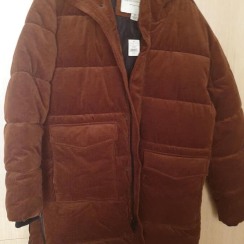 American Eagle men's jacket new, size M, brown red