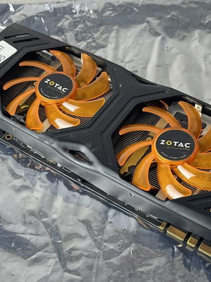 Zotac GeForce GTX 770 2GB GDDR5 graphics card used, dual fan, 256-bit