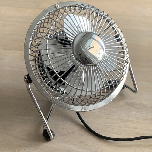 Metal desk fan new