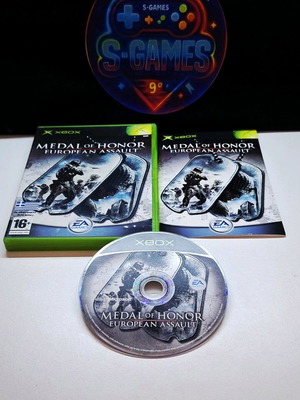Medal of Honor European Assault Xbox used with scratches