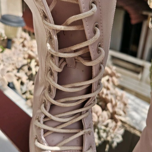 Pink boots used, size 31, with fuzzy lining