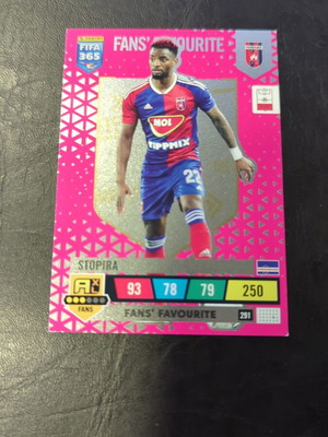 Stopira Fans Favourite Mol Fehérvár 291 trading card like new