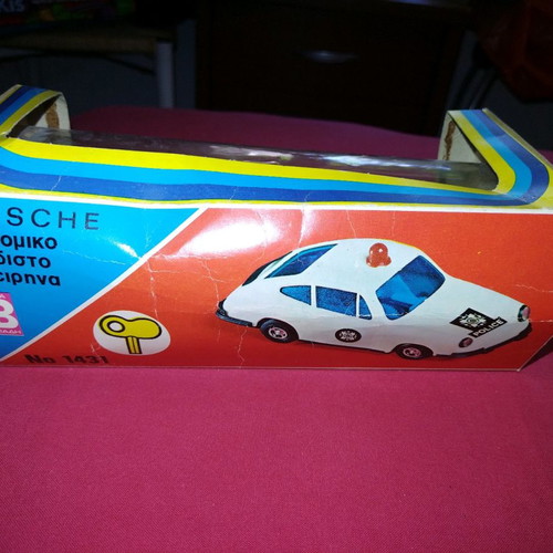 Vasileiadis wind-up police car used