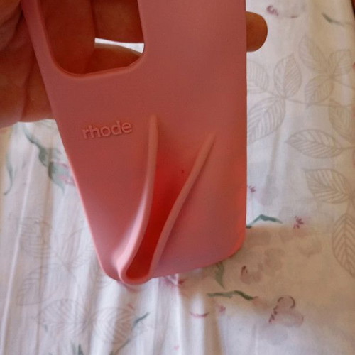 Rhode iPhone 13 Pro Max case authentic, luxury, pink