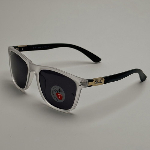 Ray Ban Wayfarer sunglasses new, polarized, black and white