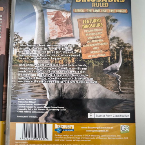 When Dinosaurs Ruled DVD set like new
