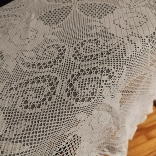 Handmade crochet tablecloth new
