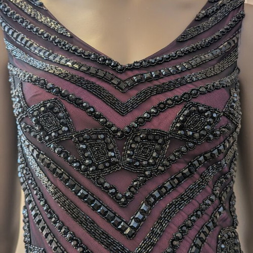 AfterShock London Luxury Cocktail Dress New, Black and Pink