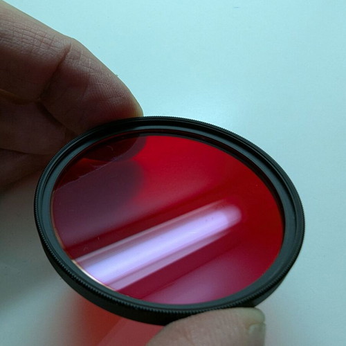 Set of 2 52mm camera lens filters like new