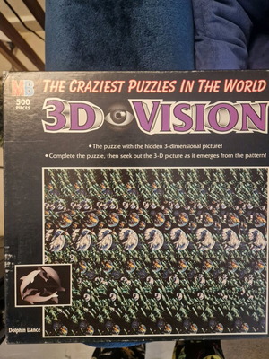 Παζλ MB 3D Vision σφραγισμένο καινούργιο