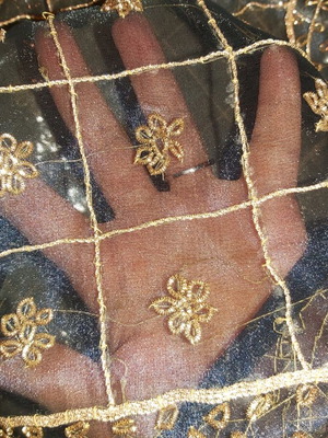 Handmade silk set from India 4 pieces new