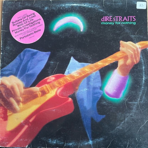Dire Straits Money for Nothing vinyl used, rock