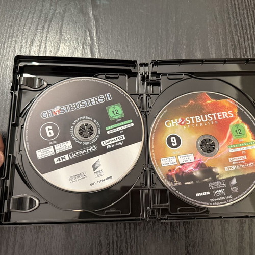 Ghostbusters 4 Movie Collection 4K Blu-Ray