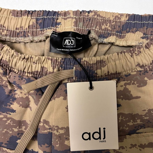 Cargo camouflage pants, size L/M, beige and brown