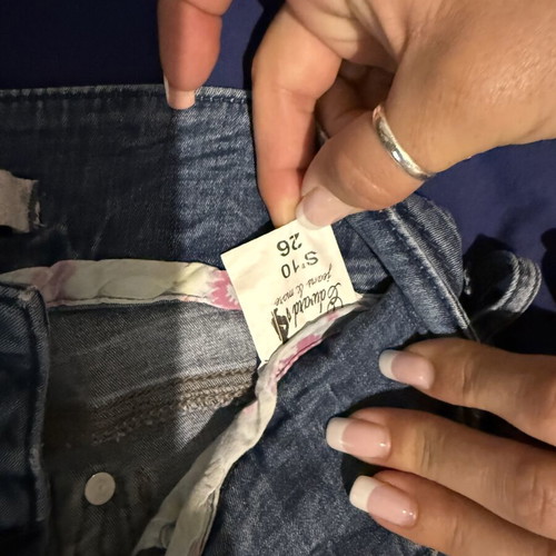 Jeans used, size S 36 8, blue