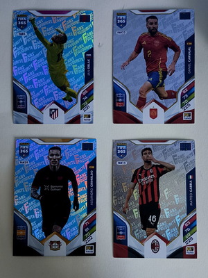 Panini FIFA 365 Adrenalyn XL lot of 8 special cards used
