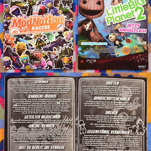 ModNation Racers PS3 game like new, racing kart creative