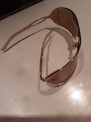 Γυαλιά ηλίου Ralph Lauren μεταχειρισμένα, μπεζ και χρυσαφί