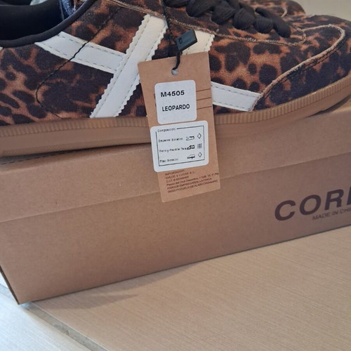Corina leopard athletic shoes new size 39