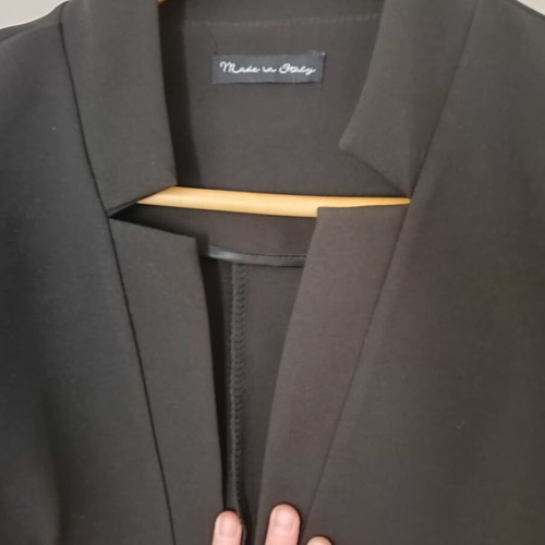 Women's blazer jacket, black, size M