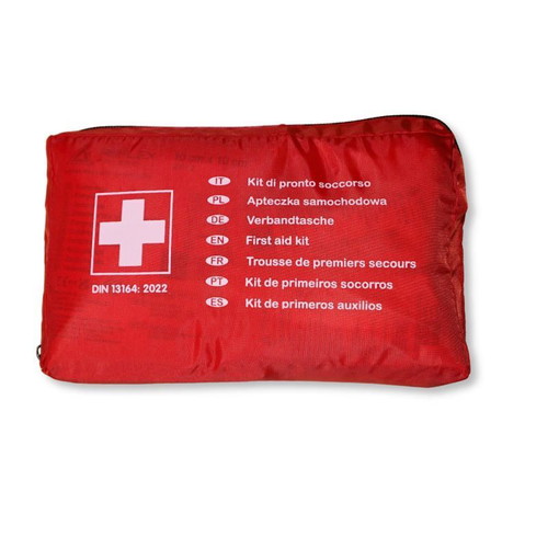 First Aid Kit for Vehicles with 16 Items Certified DIN 13164:2022