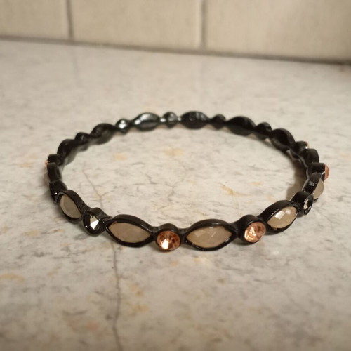Metal bracelet black