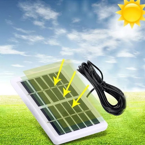 Led bulb with solar panel 3W new