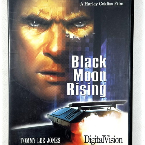 Black Moon Rising DVD used, Greek subtitles, action crime adventure